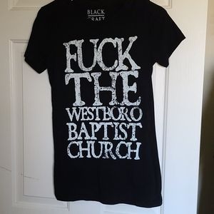 Black Tee With A Great Message ❤👍